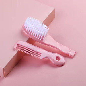 Ensemble de peignes colorés pour cheveux de bébé, ensemble de peignes de Massage pour le cuir chevelu, pour enlever les tinea, peigne et brosse pour bébé - Product Image 4