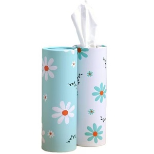Tubo de Papel Reciclable para Empaque de Pañuelos Faciales para Auto, Diseño Personalizado al por Mayor, Ecológico - Product Image 3