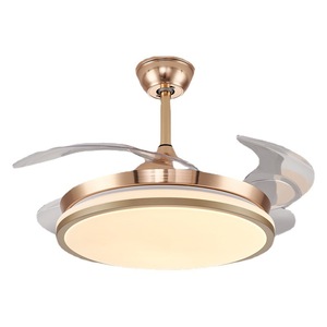 Ventilador de Techo LED Invisible Ajustable con Control Remoto de 5 Velocidades, 42 Pulgadas, Moderno, para Sala de Estar Interior, Precio Competitivo OEM/ODM 3 - Product Image 5
