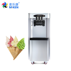 MK-36DB Macchina per Gelato Commerciale Miken a Prezzo di Fabbrica con Certificato CE/Modello da Pavimento 2+1 Mix Flover - Product Image 1