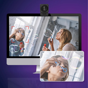 <span class=keywords><strong>Webcam</strong></span> USB 4K Ultra-claire la plus vendue à l'international avec autofocus, microphone et télécommande <span class=keywords><strong>pour</strong></span> le streaming en direct – En stock - Product Image 3