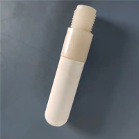 Tensiomètre d'eau du sol utilisé, tube en céramique poreux, pointes en céramique personnalisées pour le test du pH du sol