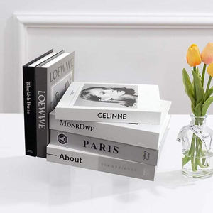 Moda libri finti decorazione estetica soggiorno ingresso tavolino libro arredamento moderni libri falsi personalizzati - Product Image 1