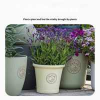 Nouvelle Série Clio : Pot de Fleurs Minimaliste Nordique pour Escalier, Hortensia, Plantes Vertes d'Intérieur et d'Extérieur, Pots de Plantes et de Fleurs