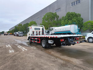 Neue Bestseller RHD HOWO Diesel Manuell 3 Tonnen Abschleppwagen mit Flachbett Bergungsfahrzeuge zum Verkauf - Product Image 2