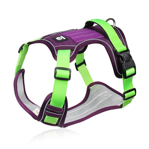 Kingtale hiçbir çekme koşum ile nefes spor koşum sap-köpek tasması evcil hayvanlar için kolay kontrol için yansıtıcı ayarlanabilir - Product Image 6