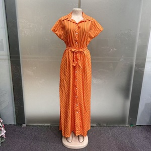 New Style Fashion Striped Print Loose Casual Ethnic Mom <strong>African</strong> Polyester Anti-Wrinkle Lace Traditional <strong>Wear</strong> 2026 Summer Women's - Product Image 2