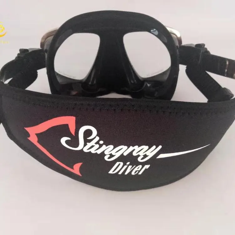 Neoprene Mascherina di Immersione Subacquea Impermeabile Cinturino Scuba su Misura Commercio All'ingrosso Neoprene Mascherina di Immersione Subacquea Cinghia