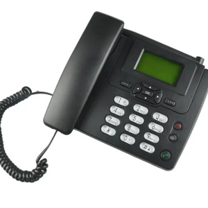 Teléfono Fijo con 1 Ranura para Tarjeta SIM/Radio FM, Teléfono Inalámbrico Fijo GSM 2G para el Hogar Etross ETS-3125I - Product Image 3