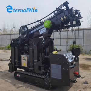 3T 5T בום טלסקופי מיני זחל ספיידר מנוף למכירה - Product Image 3