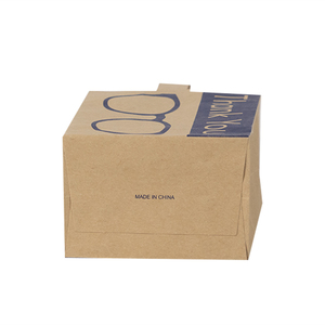 Bolsa de Papel Kraft Pequeña con Asa para Tienda de Gafas, Personalizable con su Logotipo, para Agradecer a los Clientes - Product Image 3