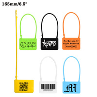 Étiquettes volantes personnalisées jetables en plastique pour vêtements Vêtements de sécurité Logo de marque Étiquette pour vêtements Chaussures Sacs Cadeau