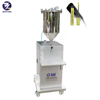 Machine de remplissage de liquide de croissance des cils ZT 10ml semi-machine de remplissage de tube de mascara lèvre de remplissage équipement de remplissage brillant