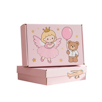 Caja de regalo de papel plegable de embalaje de lujo con su logotipo impreso personalizado para ropa interior, bikini y ropa caja de envío de alta calidad