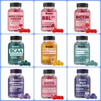 AOGUBIO Fourniture OEM ODM Bonbons au chanvre Logo OEM privé très vendu Gommes au chanvre