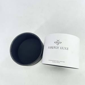 กล่องบรรจุภัณฑ์เทียนแบบกำหนดเอง กล่องกระดาษด้าน กล่องของขวัญทรงกระบอก หลอดเทียนทรงกระบอก หลอดกลมสีขาวคราฟท์ - Product Image 6