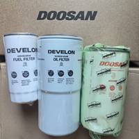 Filtres Doosan Accessoires pour excavatrices Filtre à air du moteur Pièces d'origine 2474-9051B Industries de vente au détail Pièces détachées Doosan Develon