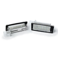 A MENÉ des Lumières De Plaque D'immatriculation Pour Renault Captur/ Clio/ Espace/ fluence/ Laguna/Phase/ Latitude/maître/Megane/ grandtour/Scenic