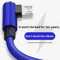 Kabel Pengisi Daya USB GL Custom Mold Model W 1M 1.5M 2M Kabel Kain Nylon Kepang Aluminium Konduktor Lengkung 3A Pengisian Cepat IOS Micro