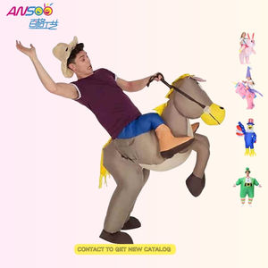 Blow up Party <span class=keywords><strong>Costume</strong></span> Adultes et Enfant <span class=keywords><strong>Cowboy</strong></span> Horse Rider Déguisement <span class=keywords><strong>Gonflable</strong></span> <span class=keywords><strong>Costume</strong></span> <span class=keywords><strong>Gonflable</strong></span> Halloween <span class=keywords><strong>Costume</strong></span> - Product Image 1