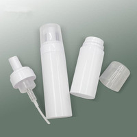 100ml 150ml 200ml blanc/clair récipient cosmétique PET plastique Lotion Mousse bulle mousse pompe bouteille pour savon liquide bain crème