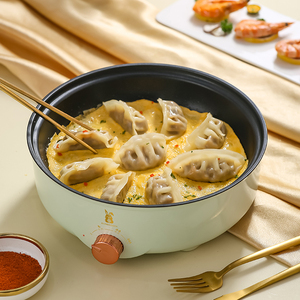 Chảo Nướng Điện Gia Dụng Chảo Rán Mini Cầm Tay Chảo Nhỏ Chống Dính Chảo Nướng Thịt Nướng Nhà Bếp - Product Image 4
