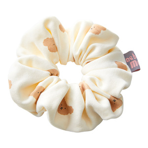 Coleteros de tela grandes con diseño de oso pequeño para uso casual, coleteros de cristal de octubre. - Product Image 4