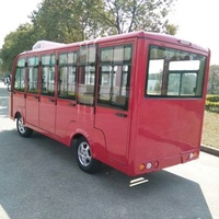 Voiture de tourisme 72V avec certification CE Navette touristique électrique 14 sièges