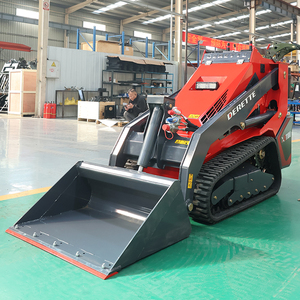 <span class=keywords><strong>Mini</strong></span>-chargeuse sur chenilles compacte Derette XC1100 économique avec moteur diesel Kubota 25 CV - Product Image 2