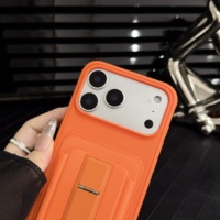 Nouvel étui portefeuille antichoc en TPU avec porte-cartes pour iPhone 13 Pro Max 14 Pro 15 Plus 16 17 Air – Design de luxe pour téléphone portable
