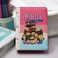 Bible Sainte KJV personnalisée en gros avec couverture souple en PU, motif et logo personnalisés, gaufrage et impression de la Bible anglaise