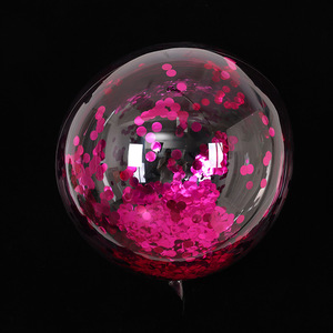 <span class=keywords><strong>Ballon</strong></span> <span class=keywords><strong>à</strong></span> bulles transparent personnalisé de 18 pouces <span class=keywords><strong>avec</strong></span> confettis colorés <span class=keywords><strong>à</strong></span> <span class=keywords><strong>l</strong></span>'<span class=keywords><strong>intérieur</strong></span> pour décorations de fête - Product Image 5