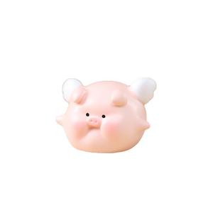 Mini-ornements en résine 'you happy duck', figurines de cochon mignonnes, petits cadeaux exquis, collection 'a generation of hair' - Product Image 5