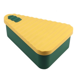 Hot Sale Children Adult Leakproof Bpa Free Lunch Bento Box Wholesale Silicon Food Storage Container Silicone Pizza Box