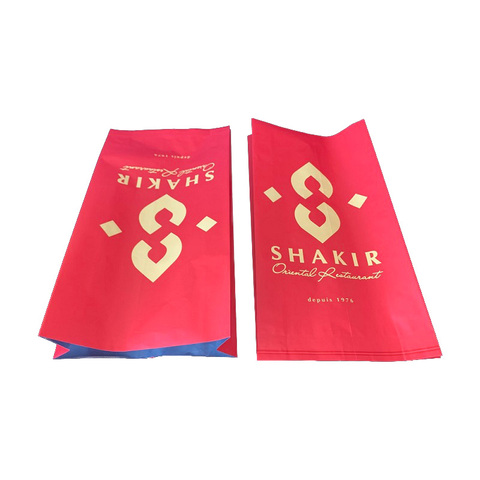 Aluminum Foil For Chicken Fried Food Paper Bag