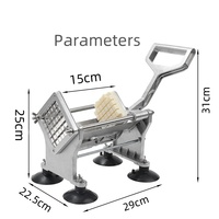 Multi Functionele Voedsel Chopper Hoge Kwaliteit Elektrische Fry Cutter Groentesnijder Aardappelchips Snijmachine