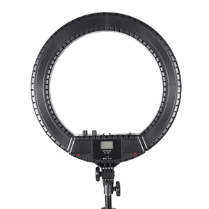 Fournisseur en gros 18 "beauté noir LED Selfie anneau lumière maquillage éclairage cercle trépied support LED anneau lumière pour <span class=keywords><strong>YouTube</strong></span> <span class=keywords><strong>Tiktok</strong></span> - Product Image 1