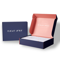 Toowin Boîtes D'expédition Personnalisées Pour 16 Oz Tasses En Verre Impression Numérique Chapeau Vin Lipgloss Boîtes De Noël Avec Logo De Luxe