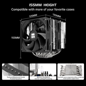 Enfriador de CPU Thermalright Assassin 120 SE V2 para PC, Disipador de Calor para Computadora, Enfriador de CPU de Doble Torre con 6 Tubos de Calor - Product Image 6