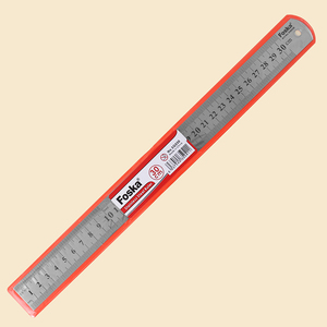 Regla Recta <span class=keywords><strong>de</strong></span> Acero Inoxidable <span class=keywords><strong>de</strong></span> 12 Pulgadas, Resistente a la Corrosión y al Óxido, No Flexible, Resistente, Clásica, <span class=keywords><strong>para</strong></span> la Escuela - Product Image 6