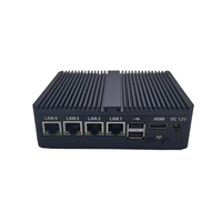 XCY Celeron J1900 Mini PC DDR3 RAM 4 2,5G Gigabit LAN puertos sin ventilador Linux red computadora servidor Firewall Router