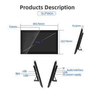 13.3 inch tất cả-trong-một thương mại <span class=keywords><strong>Android</strong></span> 11 rk3566 máy tính bảng nhà hàng đặt hàng các cuộc họp kinh doanh các cuộc hẹn Tính năng LCD hiển thị - Product Image 5