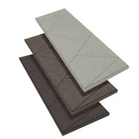 Panneau acoustique en tissu mural à effet d'absorption acoustique pour studio