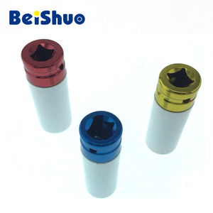 3 adet 17 19 21mm 1/2 "Dr. DIN 3124 Krom Molibden Çelik Darbe Soket Seti - Product Image 5