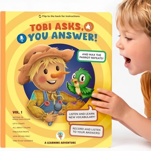 Libro Sonoro Educativo per Bambini, Libro Interattivo con Domande e Risposte, Giocattolo Audio per l'Apprendimento Precoce Prescolare - Product Image 2