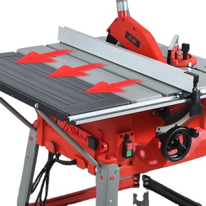 Mini scie à table pour le travail du bois, moteur 2 kW, scie à bois horizontale, machine à couper le bois pour la maison - Product Image 1