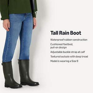 <span class=keywords><strong>Botas</strong></span> <span class=keywords><strong>de</strong></span> Lluvia <span class=keywords><strong>Altas</strong></span> para <span class=keywords><strong>Mujer</strong></span> con Logotipo Personalizado, <span class=keywords><strong>Botas</strong></span> <span class=keywords><strong>de</strong></span> Goma Impermeables hasta la Rodilla con Correa Ajustable, Venta al Por Mayor - Product Image 4