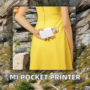 Kit de Impresora Fotográfica Portátil Mini de Bolsillo Mijia <span class=keywords><strong>MI</strong></span>, Inalámbrica BT, Interfaz USB, Papel Impreso en Blanco y Negro - Product Image 6