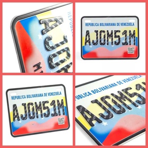 Cadre de plaque d'immatriculation personnalisé, cadre de plaque d'immatriculation en alliage d'aluminium de qualité européenne, directement de l'usine (versions longues et courtes) - Product Image 4