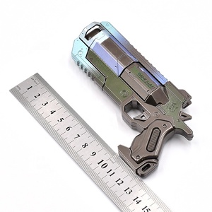 Custom pistol model shooting game Apexs13cm Blue Little Helper Shape-change cosplay puntelli giocattolo regalo artigianato decorativo in metallo - Product Image 6